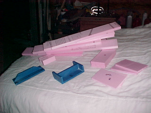 making foam pieces of the flask patern1.jpg